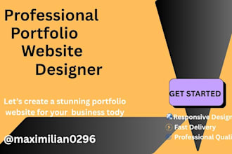 design a modern, responsive, and professional portfolio