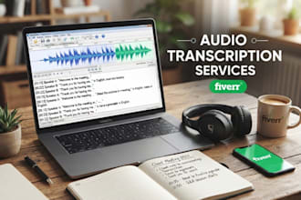 do arabic audio transcription