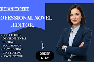 proofread developmental line copybook editor fantasy sci fi fiction novel