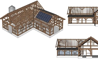 create DIY woodworking plans for sheds, chicken coops and carpentry in sketchup