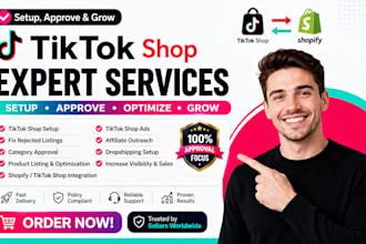 setup tiktok shop, fix tiktokshop rejected listing, tiktok shop ads, affiliate