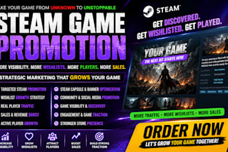 steam game promotion game marketing steam wishlist steam game wishlist steam art