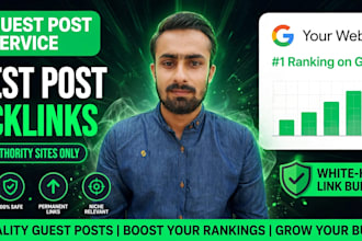 do guest post link building on high da sites