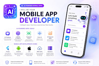 create ai powered mobile apps for android and ios, from design to deployment