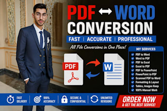 convert PDF to word, word to PDF, excel, and powerpoint