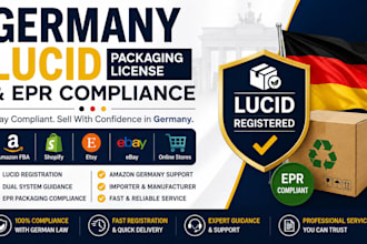 register your germany lucid packaging license and epr compliance