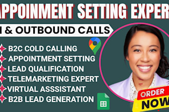 do b2c cold calling set appointment for you inbound call outbound calls