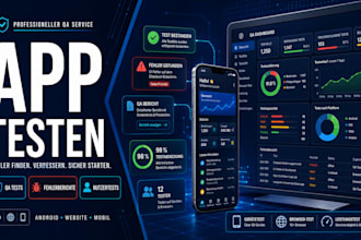 manuelles testen von apps und websites mit detailliertem QA fehlerbericht