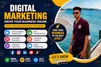 do facebook page setup and social media post design in canva