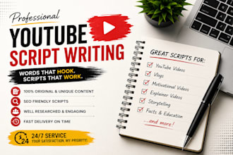 write engaging faceless youtube scripts