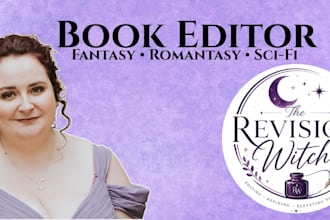 edit your fantasy, romantasy or sci fi novel