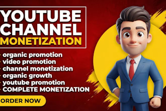 do organic youtube promotion for monetization
