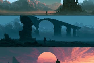 create breathtaking environmental concept art