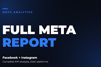create a social media performance report for your brand
