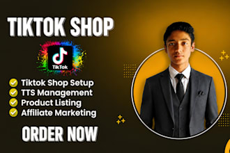 setup tik tok shop, tik tok affiliate and tiktok shop ads