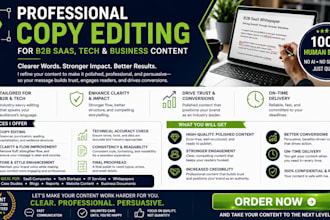 copy edit and polish your b2b, saas, tech, or business content