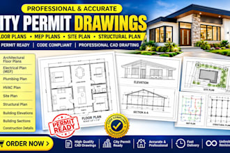 do architecture floor plan autocad mep site plan permit drawing city permit