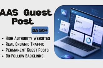 do saas guest post on high da website