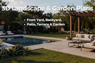 design front yard, backyard, garden, patio, terrace and landscape plans