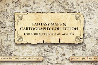 draw a custom fantasy map for your book or ttrpg world