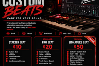 make custom beat for you