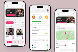 build salon booking app, hair salon app appointment app