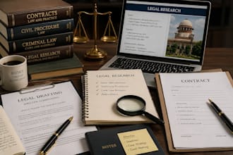 do legal drafting , research , document reviews ,contracts , deed etc