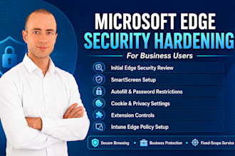 harden microsoft edge security for business users