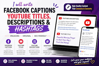 manage your christian social media and youtube channel