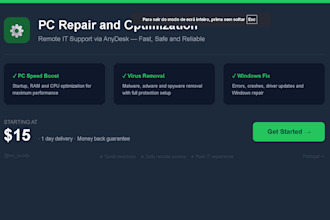 fix your slow windows PC and optimize it for maximum performance remotely