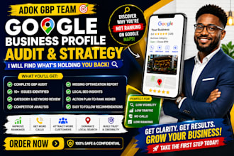 audit your google business profile and reveal why it is not ranking