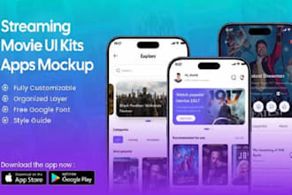 develop live streaming app, ott video platform, music streaming app for ios and