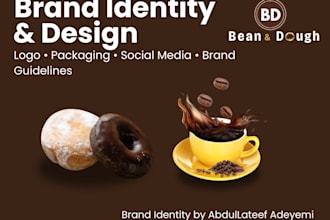 create a unique startup brand identity and logo