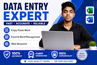 be your professional virtual assistant for CRM data entry