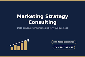 develop a marketing and business growth strategy for your company