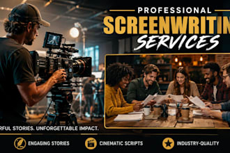 write your screenplay, movie script, or short film script