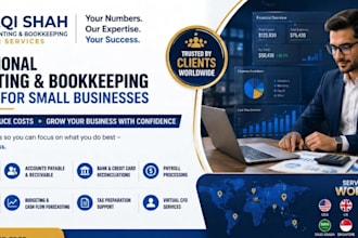 give accounting and bookkeping services