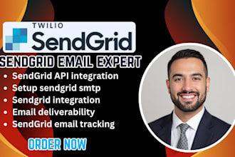 setup sendgrid api integration sendgrid smtpsendgrip email deliverability