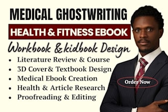 ghostwrite medical ebook, health article, and lead magnet