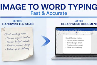 image to word typing
