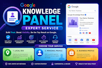 do goggle knowledge panel, local SEO and rank business on goggle