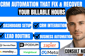 servicetitan podium shopify zapier brightlocal meta ads monday com typeform xero