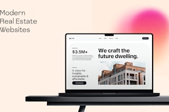 build a modern real estate website with nextjs