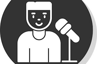 do a realistic voice over