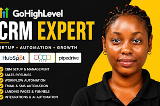 setup gohighlevel crm hubspot workflow zoho crm ghl automation go high level