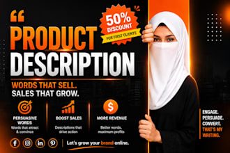 write SEO product description that increase sales