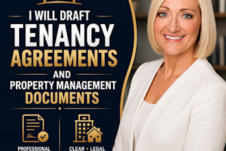 draft tenancy agreements and property management documents