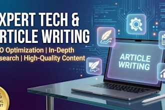 write SEO friendly technology articles and blogs