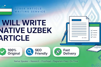 write professional creative texts in uzbek language