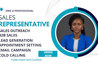 sales closer sales representative b2b lead generation sales rep sales agent
